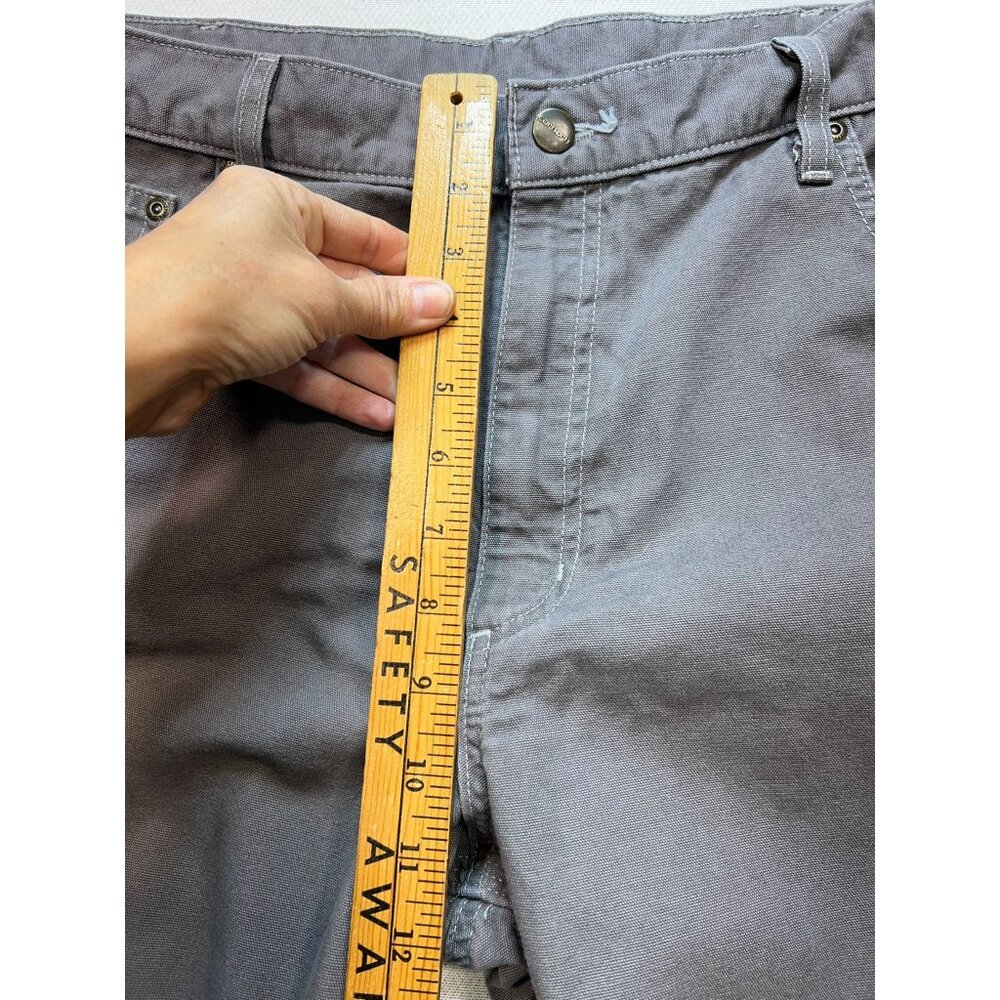 Carhartt Mens Lose Fit Workwear Carpenter Pants Mid Rise Stretch Size 40x30 Gray - Picture 6 of 12
